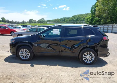 2020 Jeep Cherokee Latitude Fwd из США, поврежденный, VIN 1C4PJLCX1LD522106